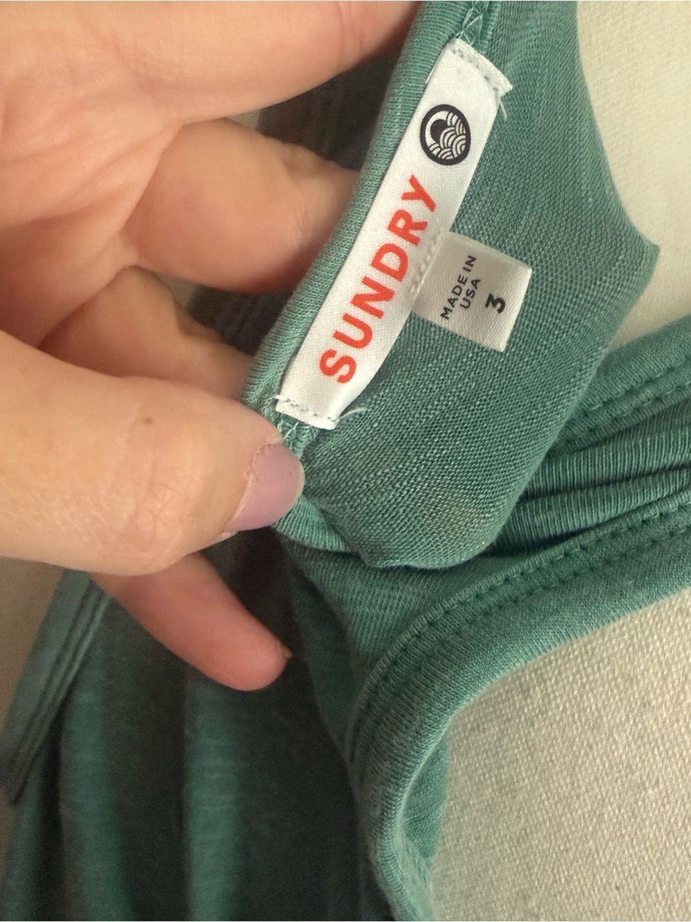 Sundry Ruched Tank Dress - Picture 3 of 3